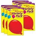 TREND Party Balloons Mini Accents Variety Pack, 36 Per Pack, 6 Packs (T-10884-6)
