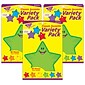 TREND Star Smiles Classic Accents Variety Pack, 36 Per Pack, 3 Packs (T-10907-3)