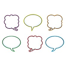 TREND Speech Balloons Classic Accents Variety Pack, 36 Per Pack, 3 Packs (T-10928-3)