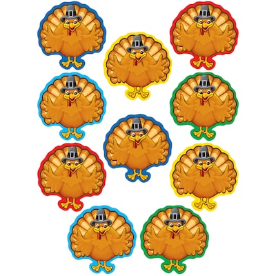 Teacher Created Resources Turkey Accents, 30 Per Pack, 3 Packs (TCR5288-3)