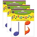 Teacher Created Resources Musical Notes Accents, 30 Per Pack, 3 Packs (TCR5417-3)