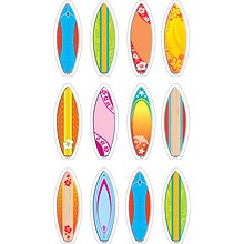 Teacher Created Resources Surfboards Mini Accents, 36 Per Pack, 6 Packs (TCR5537-6)