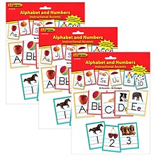 Edupress™ Alphabet and Numbers Accents, 36 Per Pack, 3 Packs (TCR63156-3)