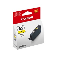 Canon 65 Y Yellow Standard Yield Ink Cartridge (4218C002)