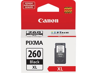 Canon PG 260 XL Black High Yield Ink Cartridge  (3706C001)