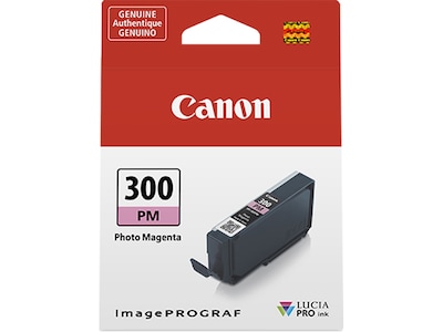 Canon 300 PM Photo Magenta Standard Yield Ink Cartridge (4198C002)