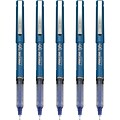 Pilot Precise V7 Rollerball Pens, Fine Point, Blue Ink, 5/Pack (26021)