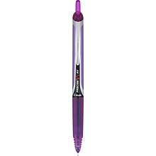 Pilot Precise V5 RT Retractable Rollerball Pens, Extra Fine Point, Purple Ink, Dozen (26066)