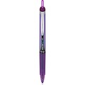 Pilot Precise V7 RT Retractable Rollerball Pens, Fine Point, Purple Ink, Dozen (26071)