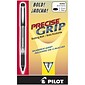 Pilot Precise Grip Rollerball Pens, Bold Point, Black Ink, Dozen (28901)