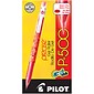 Pilot Precise P-500 Gel Pens, Extra Fine Point, Red Ink, Dozen (38602)