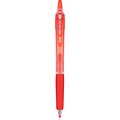 Pilot Precise Gel BeGreen Retractable Gel Pens, Fine Point, Red Ink, Dozen (15003)