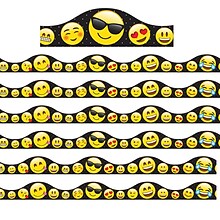 Ashley Productions Magnetic Scallop Border Emotions Icons, 12 Feet Per Pack, 6 Packs (ASH11409-6)