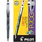 Pilot Precise P-700 Gel Pens, Fine Point, Black Ink, Dozen (38610)