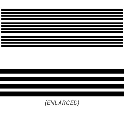 Creative Teaching Press® Straight Border, 3 x 105, Black Stripes (CTP10455-3)