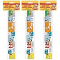 Eureka Peanuts Comic Blocks Extra Wide Die Cut Deco Trim®, 37 Feet Per Pack, 3 Packs (EU-845072-3)
