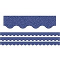 Teacher Created Resources Scalloped Border, 2.19 x 105, Dark Blue (TCR77030-3)