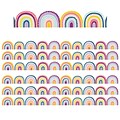Teacher Created Resources Scalloped Border, 2.75 x 210, Oh Happy Day Rainbows (TCR9092-6)