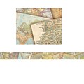 Teacher Created Resources Straight Border, 3 x 210, Travel the Map (TCR8639-6)