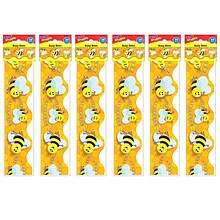 TREND Busy Bees Terrific Trimmers, 39 Feet Per Pack, 6 Packs (T-92047-6)