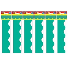 TREND Teal Terrific Trimmers®, 39 Feet Per Pack, 6 Packs (T-92857-6)