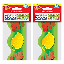 TREND Four Seasons Terrific Trimmers Variety Pack, 156 Per Pack, 2 Packs (T-92914-2)