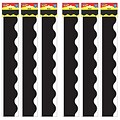TREND Black Terrific Trimmers, 39 Feet Per Pack, 6 Packs (T-9872-6)