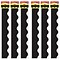 TREND Black Terrific Trimmers, 39 Feet Per Pack, 6 Packs (T-9872-6)