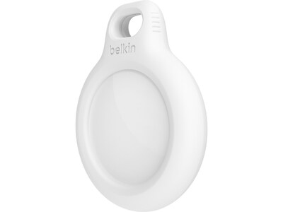 Belkin AirTag Secure Holder with Strap, White (F8W974btWHT)
