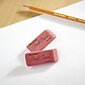 Paper Mate Pink Pearl Block Erasers, Pink, Dozen (70521)