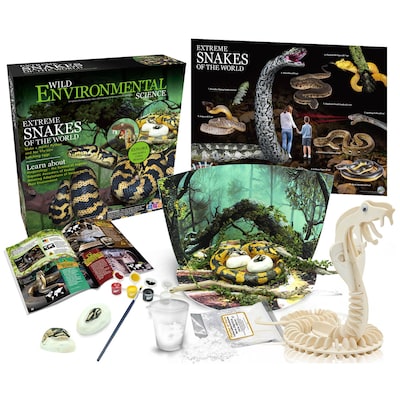 Extreme Science Kit Snakes Of The World, (CTUWES944)