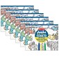 Melissa & Doug Jumbo Multi-Theme Coloring Pad, 11" x 14", Blue, Pack of 6 (LCI4226-6)