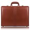 McKlein V Series, HARPER, Top Grain Cowhide Leather, Expandable Attaché Briefcase, Brown (80474)