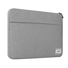 Solo New York Re:cycled Re:focus Polyester Laptop Sleeve for 11.6 Laptops, Gray (UBN112-10)