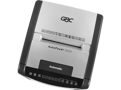 GBC AutoFeed+ 300X 300-Sheet Cross Cut Commercial Shredder (WSM1757608)