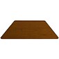 Flash Furniture Wren Trapezoid Activity Table, 29" x 57", Height Adjustable, Oak (XUA3060TRPOAKTA)