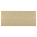 JAM Paper #10 Business Envelope, 4 1/8 x 9 1/2, Brown, 25/Pack (V01722)
