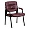 Flash Furniture Leather Reception and Guest Chair, Burgundy (BT1404BURG)