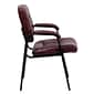 Flash Furniture Leather Reception and Guest Chair, Burgundy (BT1404BURG)