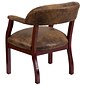 Flash Furniture Wood Reception Set, Brown (BZ105BRN)
