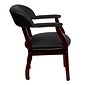 Flash Furniture Leather Conference Chair, Black (BZ105LFBKLEA)