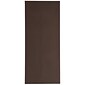 JAM Paper #14 Policy Business Commercial Envelope, 5" x 11 1/2", Chocolate Brown, 50/Pack (90094030I)