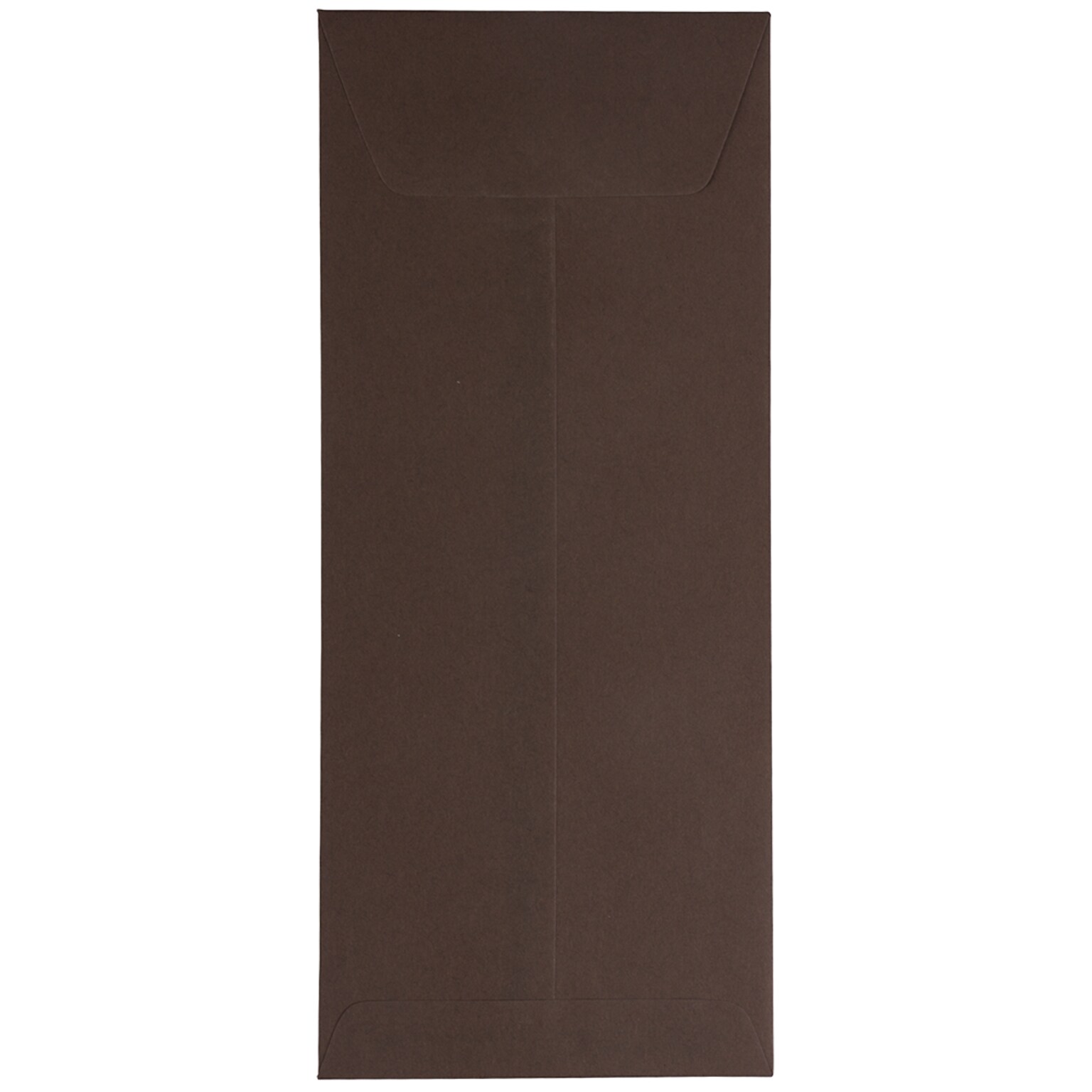 JAM Paper #14 Policy Business Commercial Envelope, 5 x 11 1/2, Chocolate Brown, 50/Pack (90094030I)