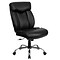 Flash Furniture HERCULES Series Armless Ergonomic LeatherSoft Swivel Big & Tall Executive Office Cha