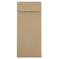 JAM Paper #11 Policy Business Envelopes, 4.5 x 10.375, Brown Kraft Paper Bag, 25/Pack (2119018855)