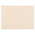 JAM Paper A6 Parchment Invitation Envelopes, 4.75 x 6.5, Natural Recycled, 25/Pack (34926)