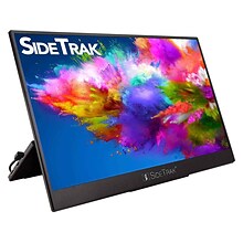 SideTrak Solo 15.8 LED Portable Monitor, Black (STFRHD16BL)