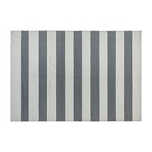 Flash Furniture Melissa Polypropylene 81.5 x 60 Rectangular Handwoven Rug, Gray/White (CI20940957G