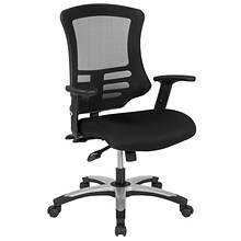 Flash Furniture Waylon Ergonomic Mesh Swivel High Back Executive Office Chair, Black (BLLB8817)