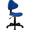 Flash Furniture Whitney Armless Ergonomic Fabric Swivel Task Office Chair, Blue (BT699BLUE)